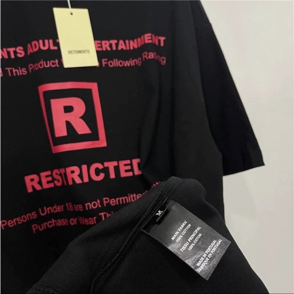 Vetements Rated R Shirt